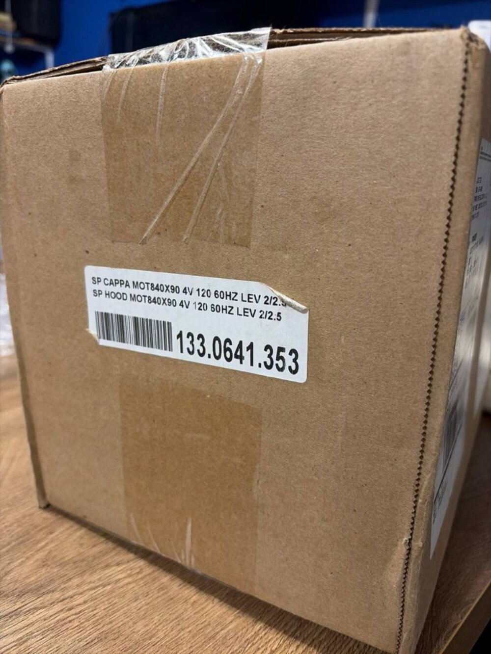 133.0641.353 blower hood LEVT30SS395 LEVANTE Faber BRAND NEW OEM